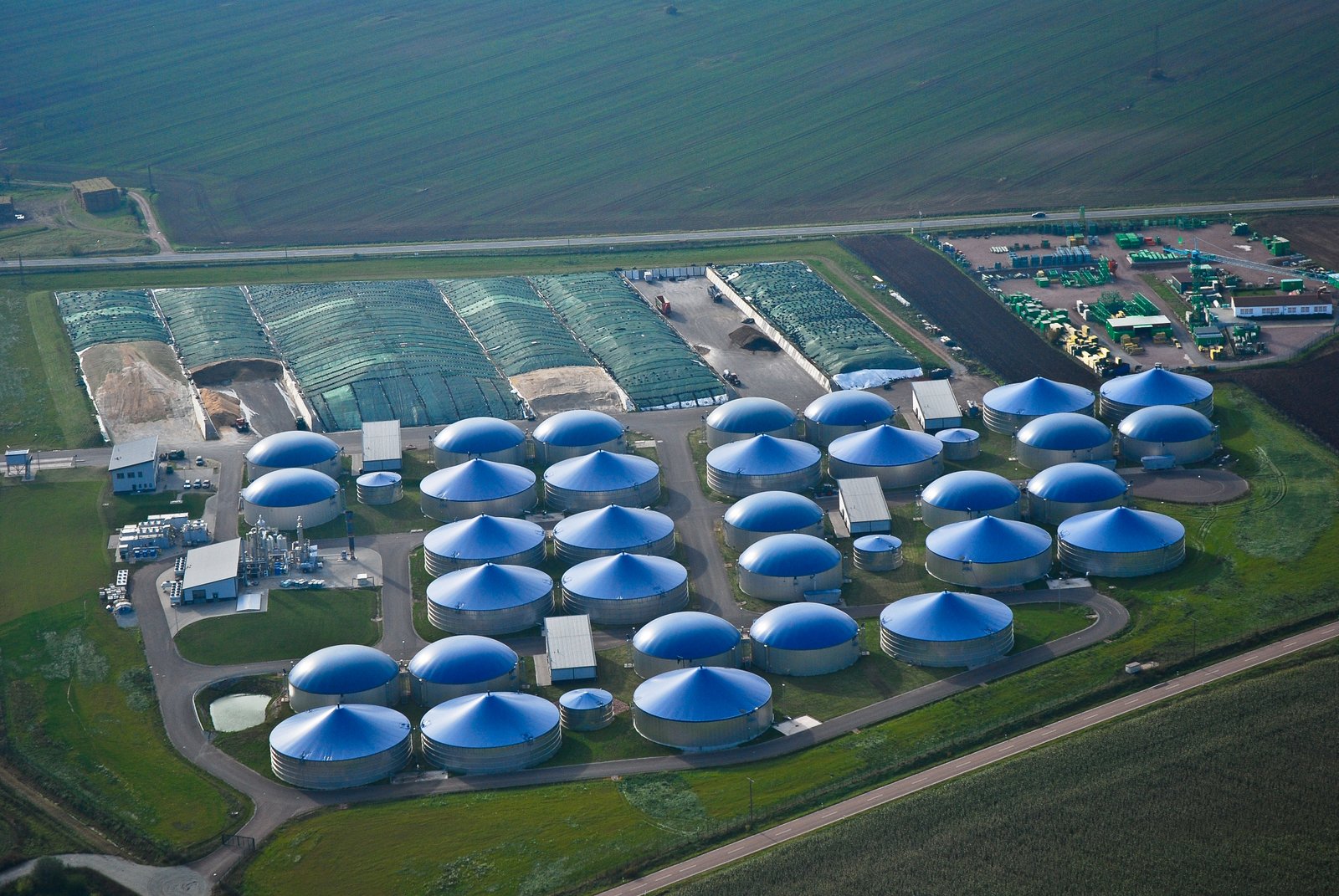 The Biomethane Park Könnern en Alemania